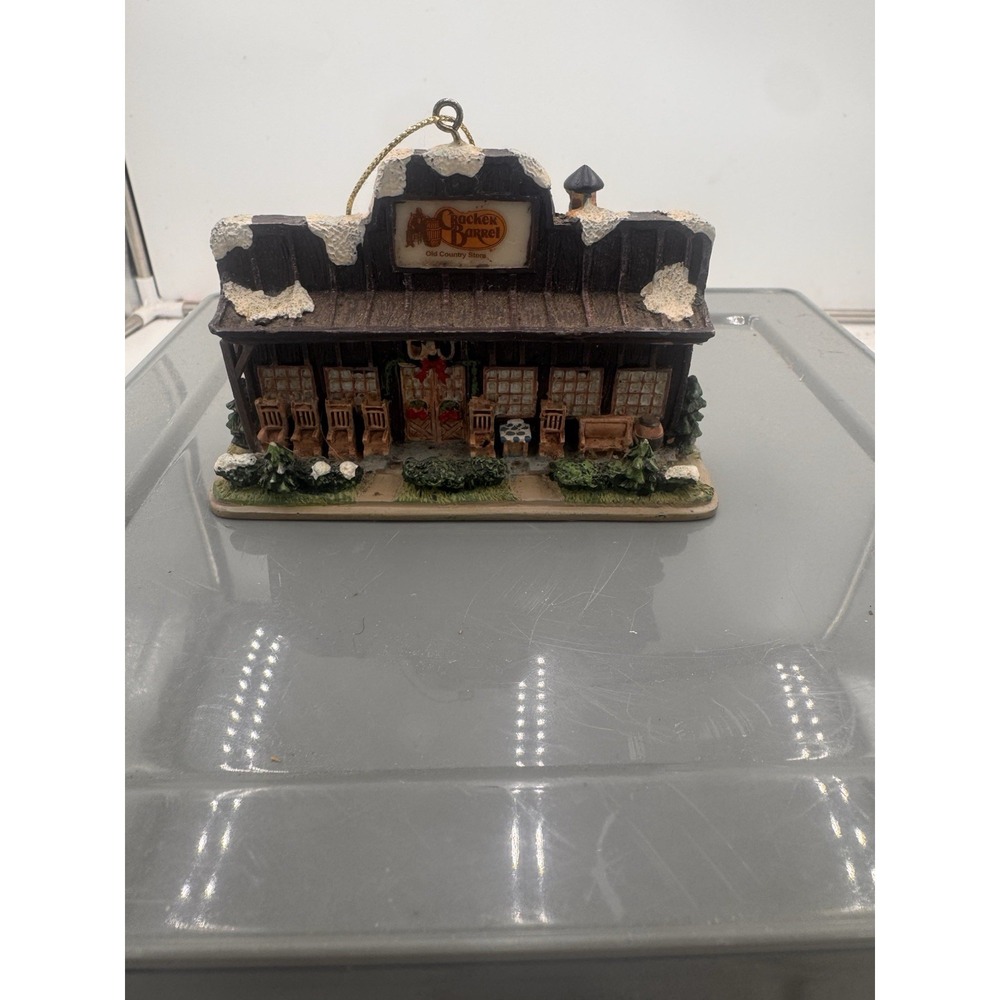 Cracker Barrel 2005 Christmas Ornament Old Country Store 4x3"